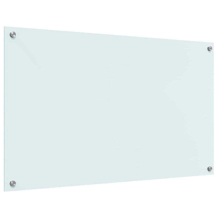 Spate de bucătărie Alb 100 x 60 cm sticlă securizată - WALTI WALTI