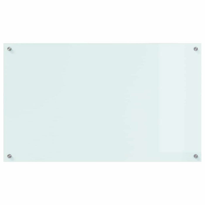 Spate de bucătărie Alb 100 x 60 cm sticlă securizată - WALTI WALTI