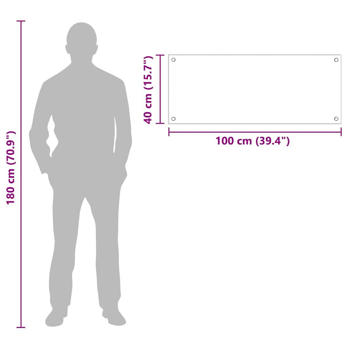 Spate de bucătărie Transparent 100 x 40 cm sticlă securizată - WALTI WALTI