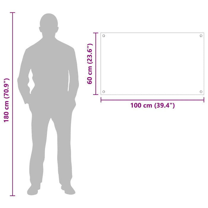 Spate de bucătărie Transparent 100 x 60 cm sticlă securizată - WALTI WALTI