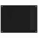 Spate de bucătărie Negru 80 x 60 cm sticlă securizată - WALTI WALTI