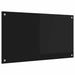 Spate de bucătărie Negru 90 x 50 cm sticlă securizată - WALTI WALTI