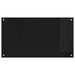 Spate de bucătărie Negru 90 x 50 cm sticlă securizată - WALTI WALTI