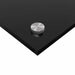 Spate de bucătărie Negru 100 x 40 cm sticlă securizată - WALTI WALTI