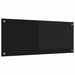 Spate de bucătărie Negru 100 x 40 cm sticlă securizată - WALTI WALTI