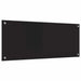Spate de bucătărie Negru 100 x 40 cm sticlă securizată - WALTI WALTI