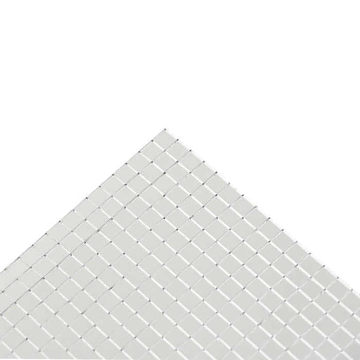 Placă Mozaic cu Oglindă 3 pcs Argintiu 30 x 30 cm Sticlă - WALTI WALTI