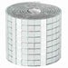 Placă Mozaic cu Oglindă 3 pcs Argintiu 100 x 4 cm Sticlă - WALTI WALTI