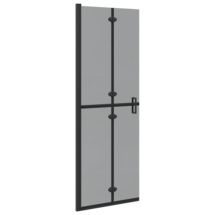 Perete de duș Walk-In Negru 70 x 6,5 x 190 cm - WALTI WALTI