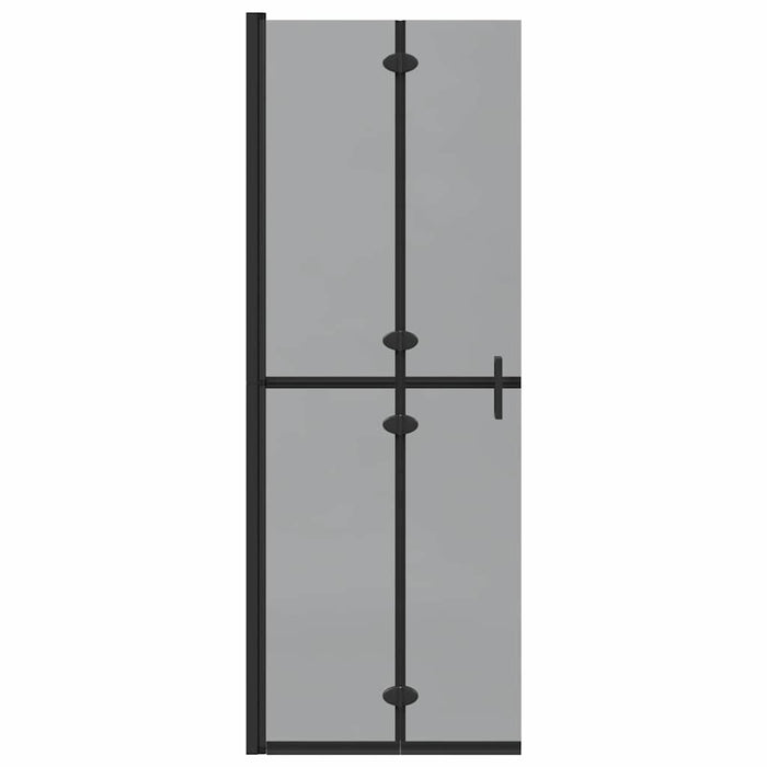 Perete de duș Walk-In Negru 70 x 6,5 x 190 cm - WALTI WALTI