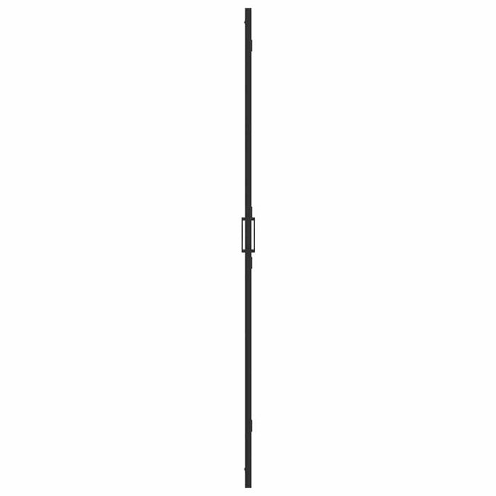 Perete de duș Walk-In Negru 70 x 6,5 x 190 cm - WALTI WALTI