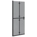 Perete de duș Walk-In Negru 80 x 6,5 x 190 cm - WALTI WALTI