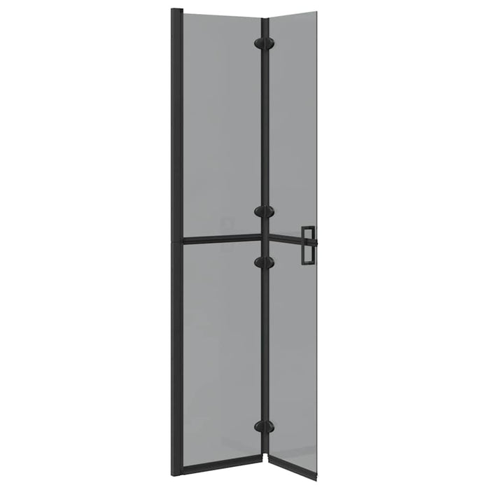 Perete de duș Walk-In Negru 80 x 6,5 x 190 cm - WALTI WALTI