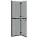 Perete de duș Walk-In Negru 110 x 6,5 x 190 cm - WALTI WALTI