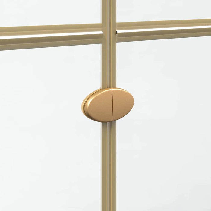 Perete de duș Walk-In Auriu 70 x 6,5 x 190 cm - WALTI WALTI