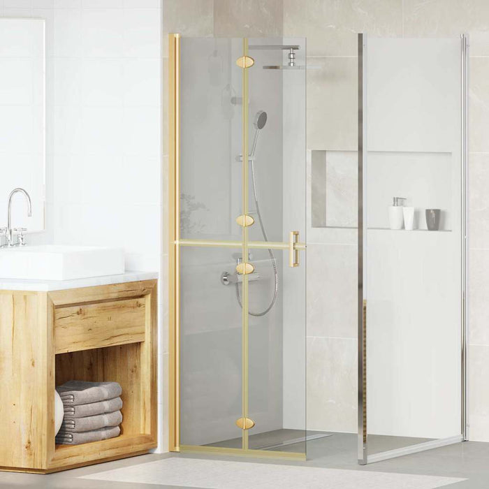 Perete de duș Walk-In Auriu 70 x 6,5 x 190 cm - WALTI WALTI