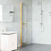 Perete de duș Walk-in Altele auriu și transparent 80 x 190 cm - WALTI WALTI