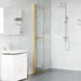 Perete de duș Walk-In Auriu 90 x 6.5 x 190 cm - WALTI WALTI