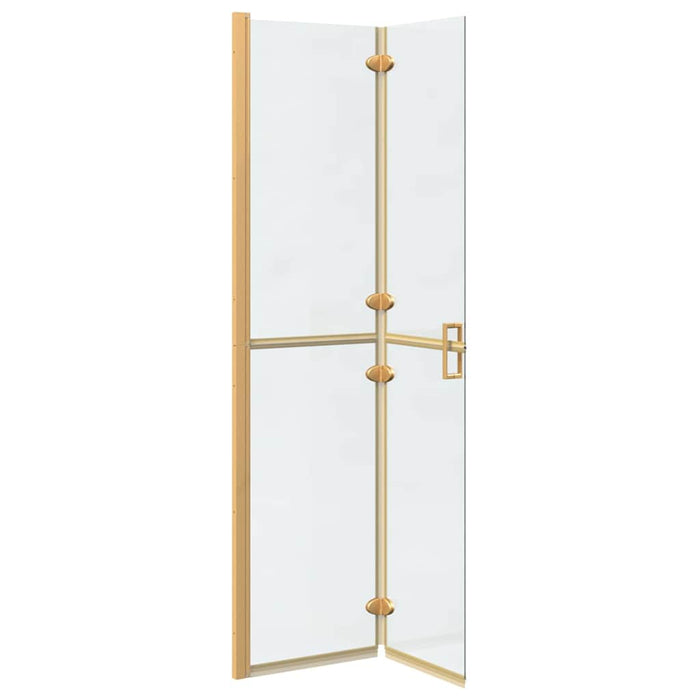 Perete de duș Walk-In Auriu 90 x 6.5 x 190 cm - WALTI WALTI