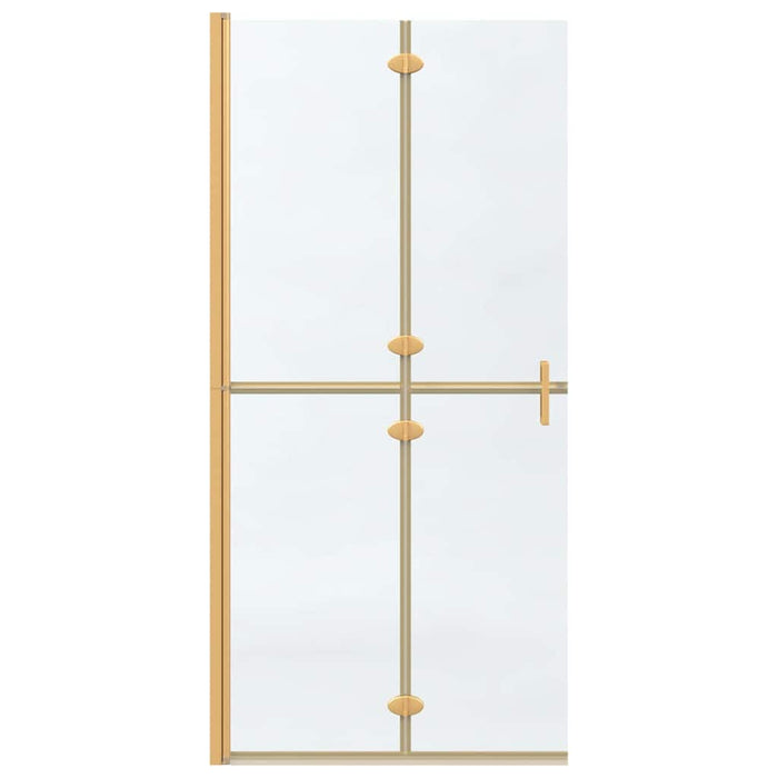 Perete de duș Walk-In Auriu 90 x 6.5 x 190 cm - WALTI WALTI