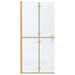 Perete de duș Walk-In Auriu 90 x 6.5 x 190 cm - WALTI WALTI
