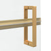 Perete de duș Walk-In Auriu 100 x 6,5 x 190 cm - WALTI WALTI