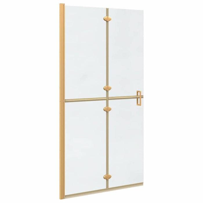 Perete de duș Walk-In Auriu 100 x 6,5 x 190 cm - WALTI WALTI