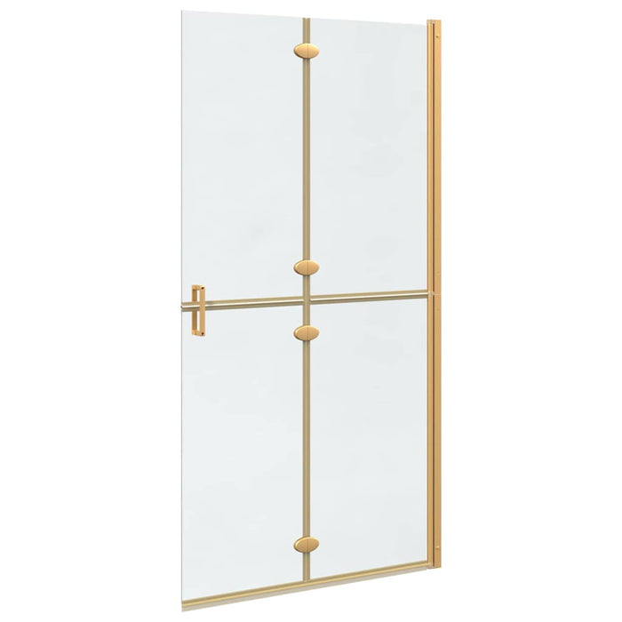 Perete de duș Walk-In Auriu 100 x 6,5 x 190 cm - WALTI WALTI