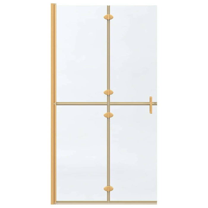 Perete de duș Walk-In Auriu 100 x 6,5 x 190 cm - WALTI WALTI