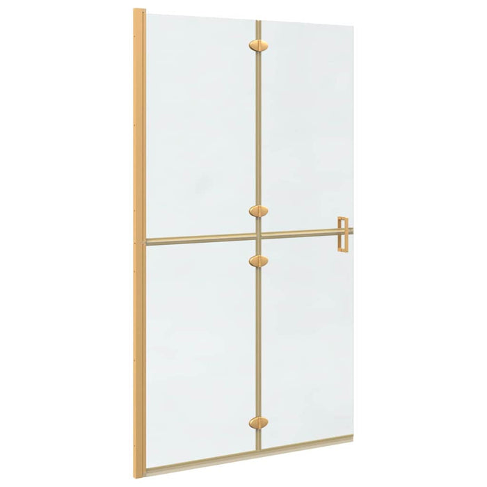 Perete de duș Walk-in Altele auriu și transparent 110 x 190 cm - WALTI WALTI