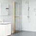 Perete de duș Walk-In Auriu 120 x 6,5 x 190 cm - WALTI WALTI