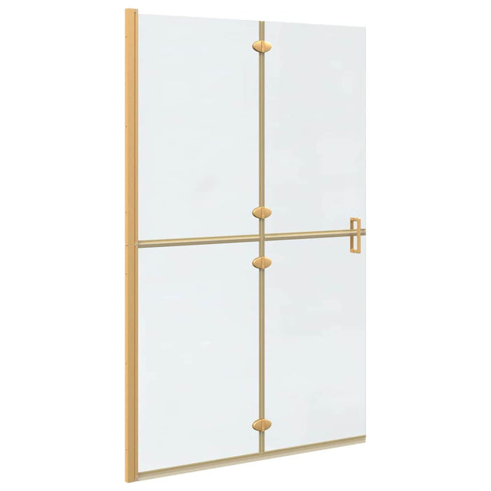 Perete de duș Walk-In Auriu 120 x 6,5 x 190 cm - WALTI WALTI