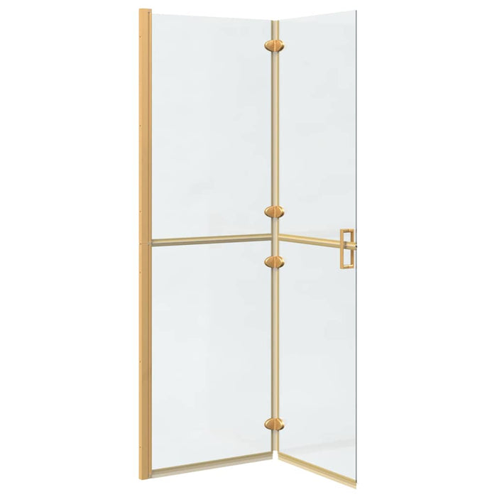 Perete de duș Walk-In Auriu 120 x 6,5 x 190 cm - WALTI WALTI