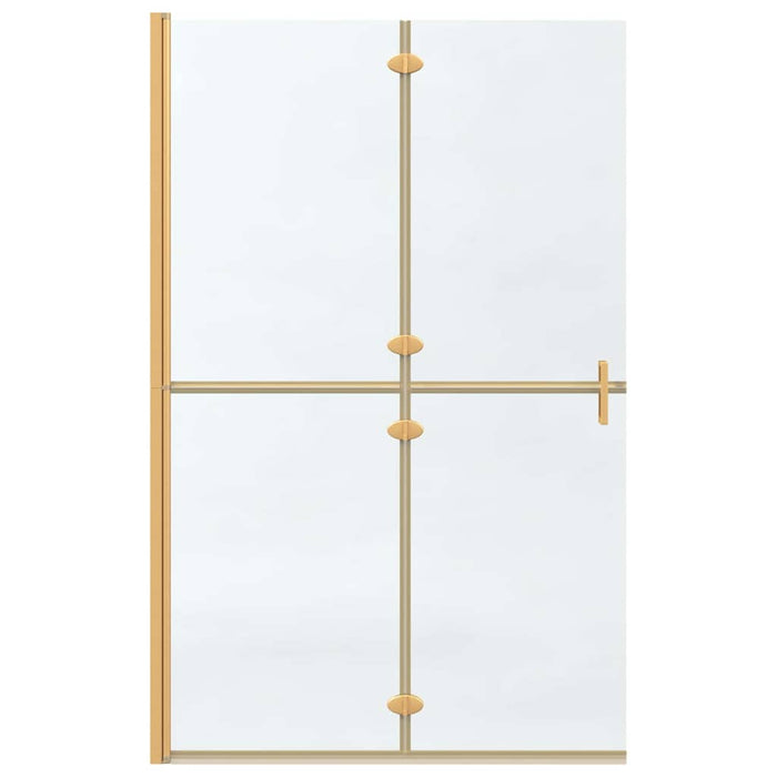 Perete de duș Walk-In Auriu 120 x 6,5 x 190 cm - WALTI WALTI