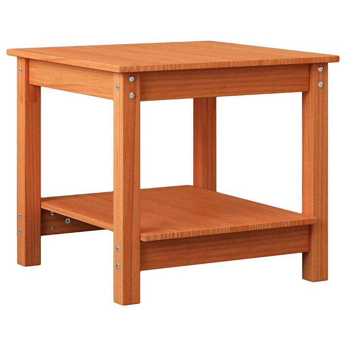 Masă de cafea Maro ceruit 50 x 50 x 45 cm Lemn masiv de pin - WALTI WALTI