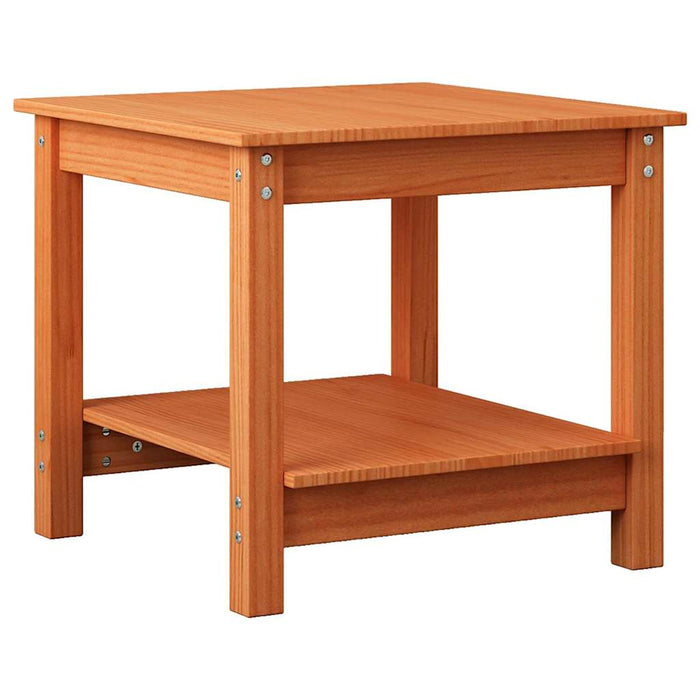 Masă de cafea Maro ceruit 50 x 50 x 45 cm Lemn masiv de pin - WALTI WALTI