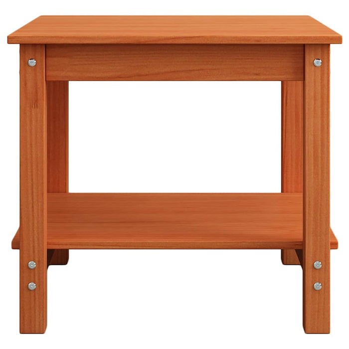 Masă de cafea Maro ceruit 50 x 50 x 45 cm Lemn masiv de pin - WALTI WALTI