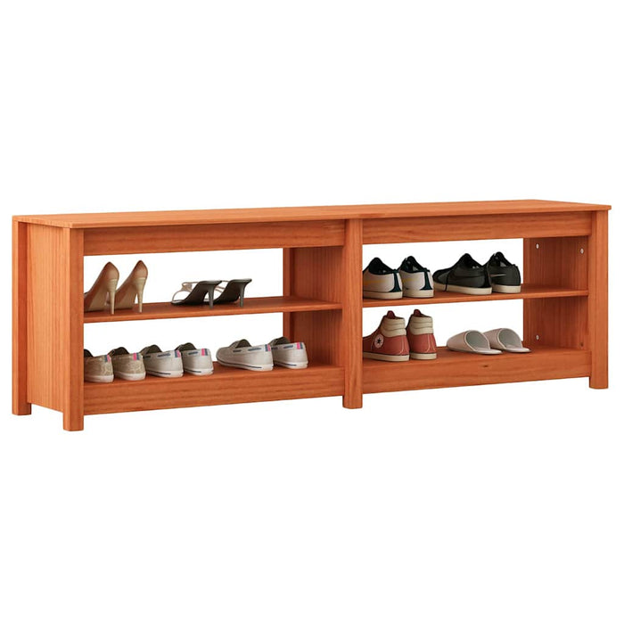 Bancă pentru pantofi cu raft Maroniu cerat 160 x 36,5 x 50 cm - WALTI WALTI