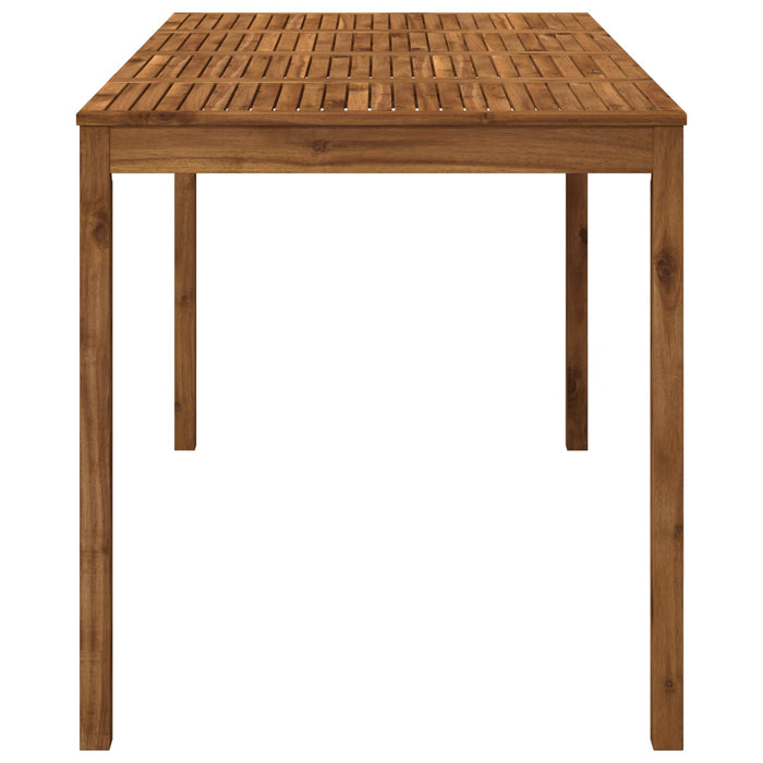 Masă de Bar în Grădină natural 196 x 100 x 105 cm WALTI