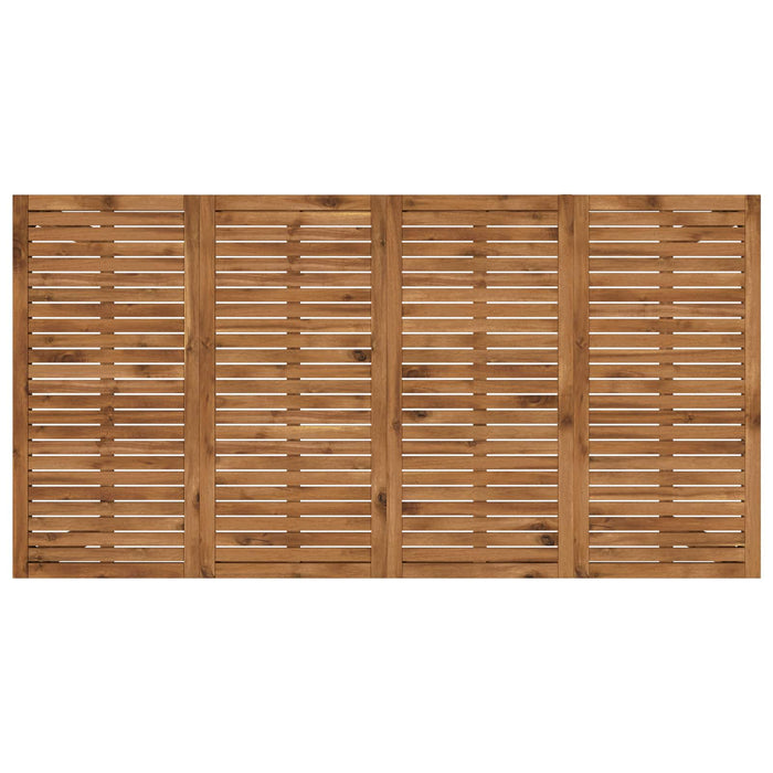 Masă de Bar în Grădină natural 196 x 100 x 105 cm WALTI