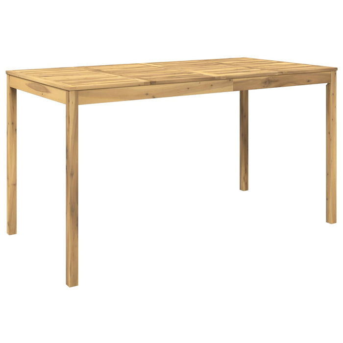 Masă de Bar în Grădină Alb 196 x 100 x 105 cm WALTI