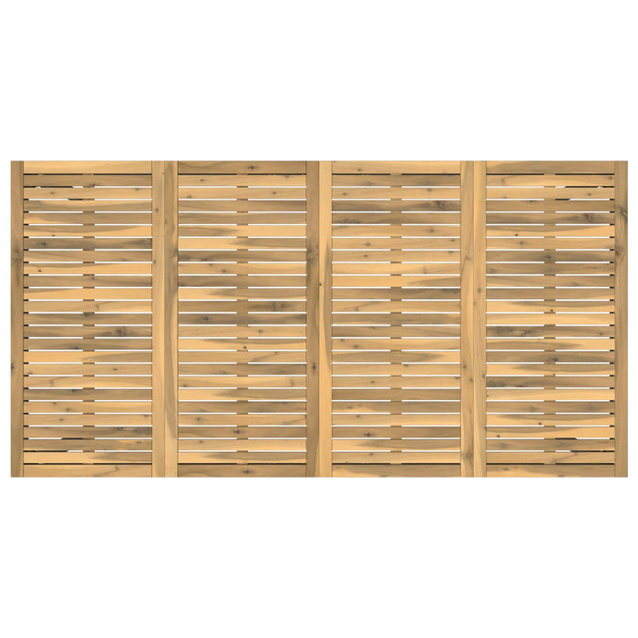 Masă de Bar în Grădină Alb și negru 196 x 100,5 x 105 cm WALTI