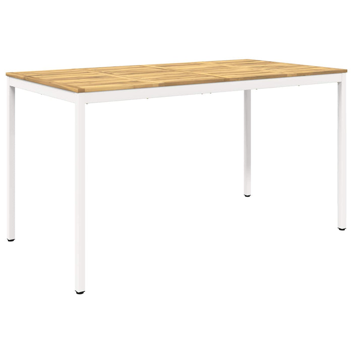 Masă de Bar în Grădină Alb 196 x 100,5 x 105 cm WALTI
