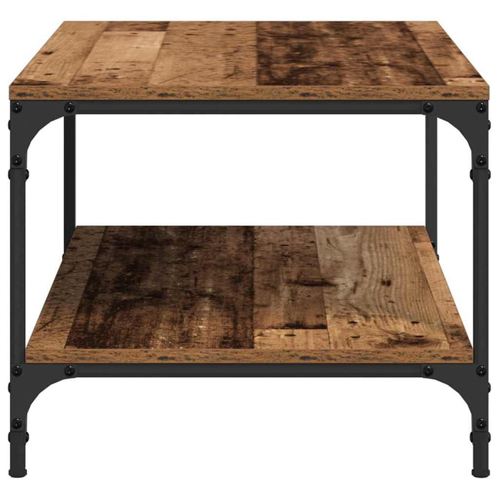 Masă de cafea Lemn Vechi 80 x 50 x 40 cm Lemn compozit - WALTI WALTI