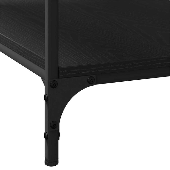 Masă de cafea Stejar Negru 81 x 50 x 40 cm Lemn compozit - WALTI WALTI