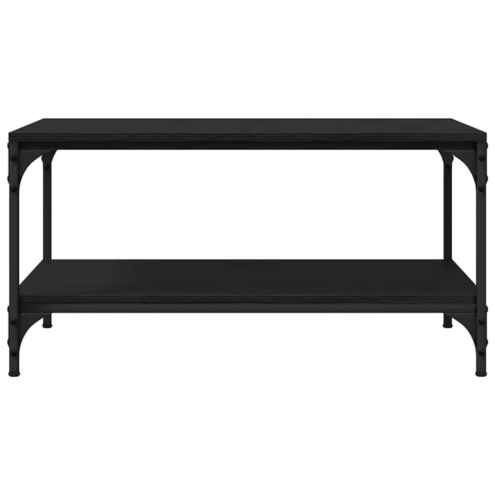 Masă de cafea Stejar Negru 81 x 50 x 40 cm Lemn compozit - WALTI WALTI