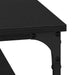 Masă de cafea Stejar negru 80 x 80 x 40 cm Lemn compozit - WALTI WALTI