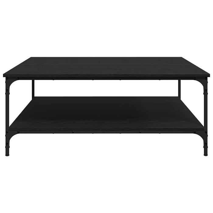 Masă de cafea Stejar negru 100 x 100 x 40 cm Lemn compozit - WALTI WALTI