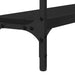 Masă de consolă Stejar negru 100 x 22,5 x 75 cm Lemn compozit - WALTI WALTI