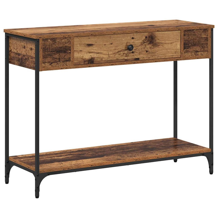 Masă de consolă Lemn vechi 100 x 34.5 x 75 cm Lemn compozit - WALTI WALTI